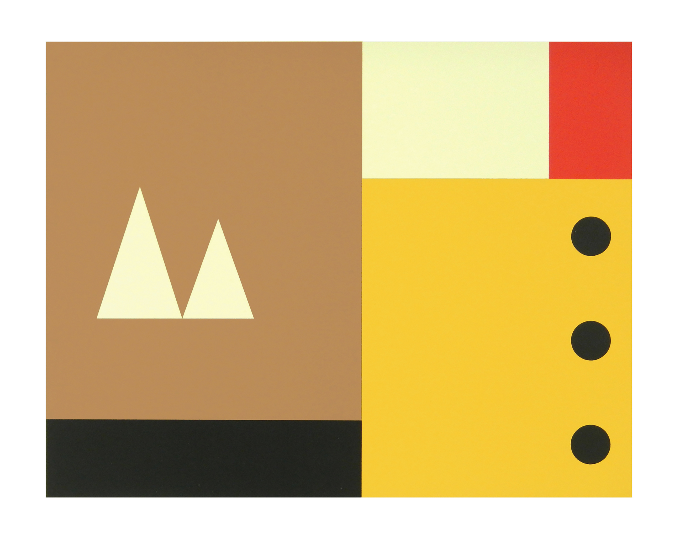 Lord, 26.25" x 21.4", Silkscreen on Paper