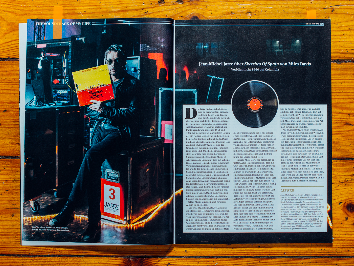Mint Magazin Nr.9 / Jean Michel Jarre, Soundtrack of my life, Dezember 2016