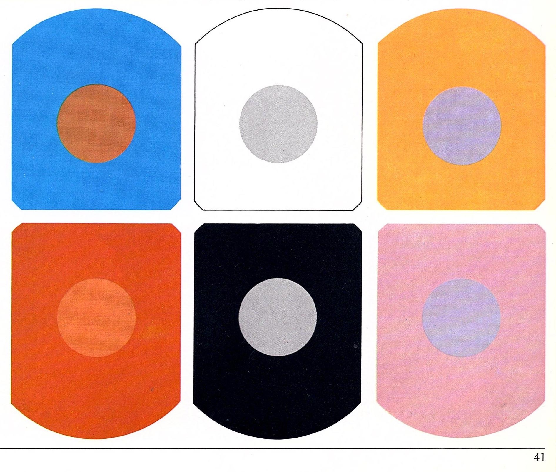 What Is Colour?, 2024, found image, 16 x 16 cm