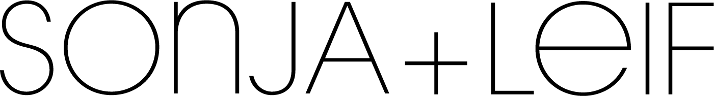 This image shows the logo of Sonja and Leif