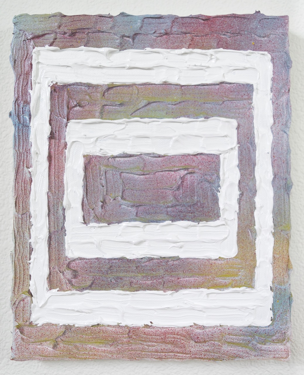 Deja Vu Acrylic, enamel, canvas 8 x 10 inches 2017