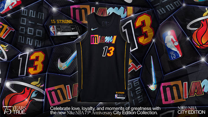 NBA's 75th anniversary City Edition jerseys celebrate each
