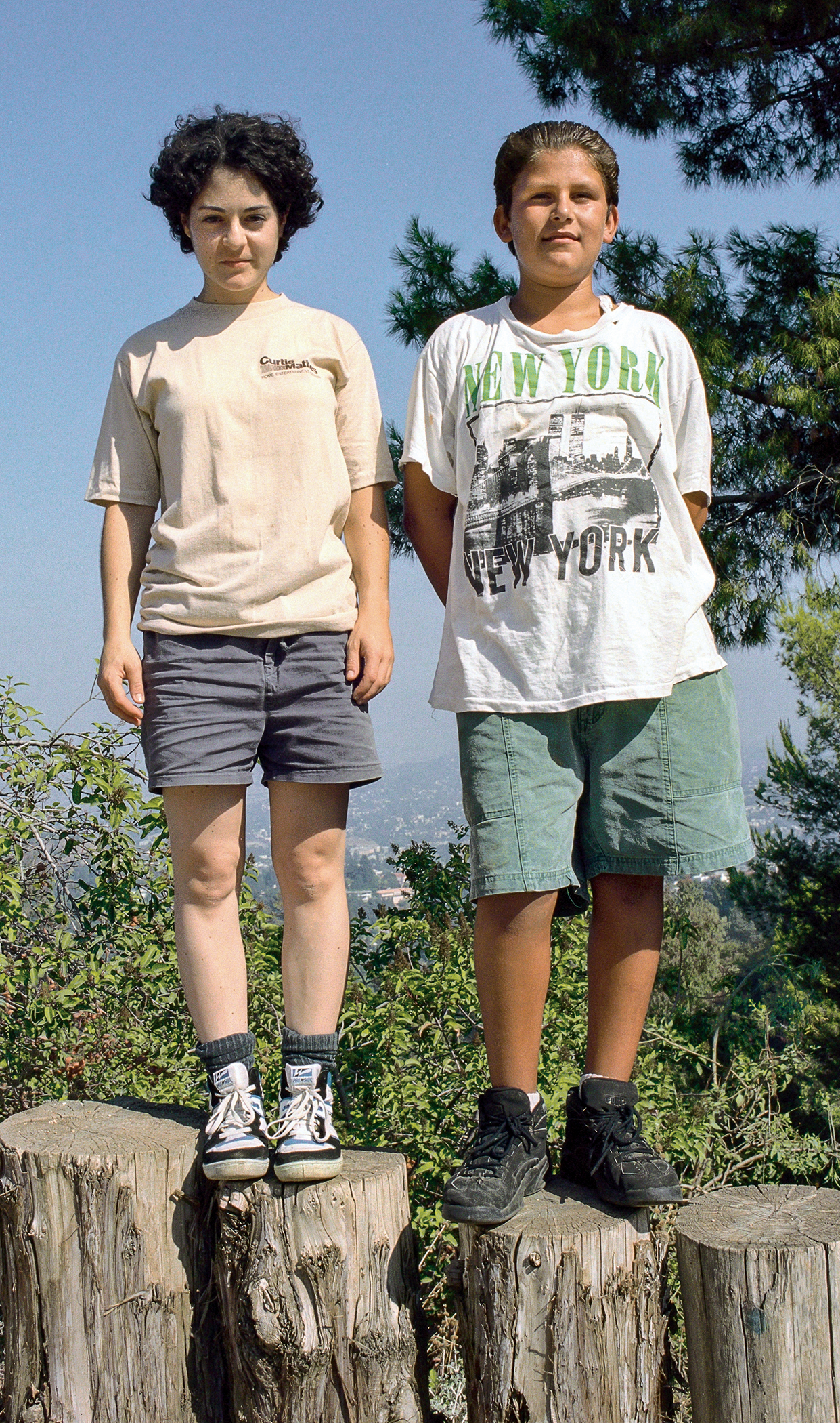 Study for 16mm Film (Griffith Park Community Recreation Center Basketball Court, Griffith Park, Los Angeles), 1996. C-print; 13 &frac34; &times; 7 7/8 inches