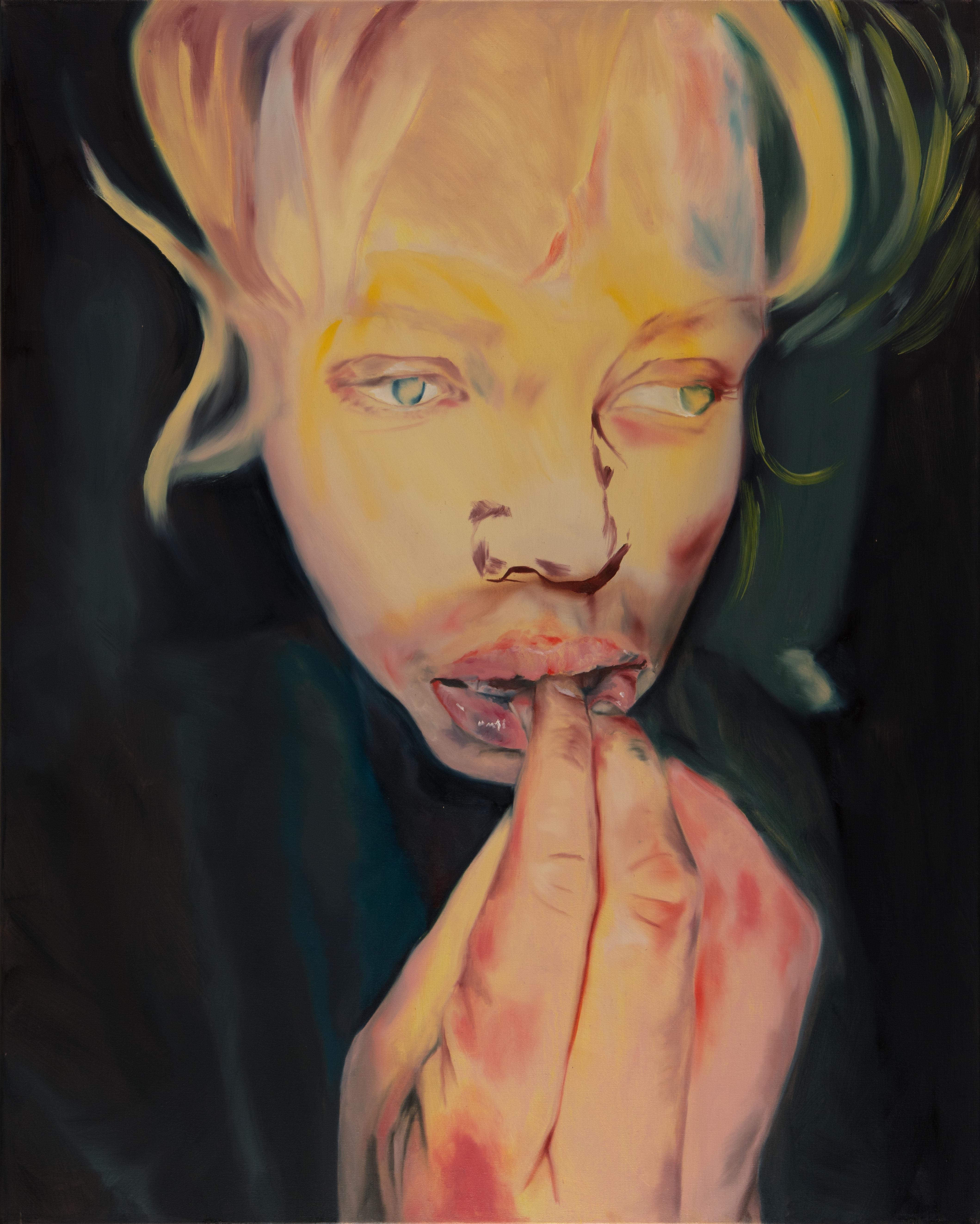 Untitled, Oil on linen, 100 x 80, 2023