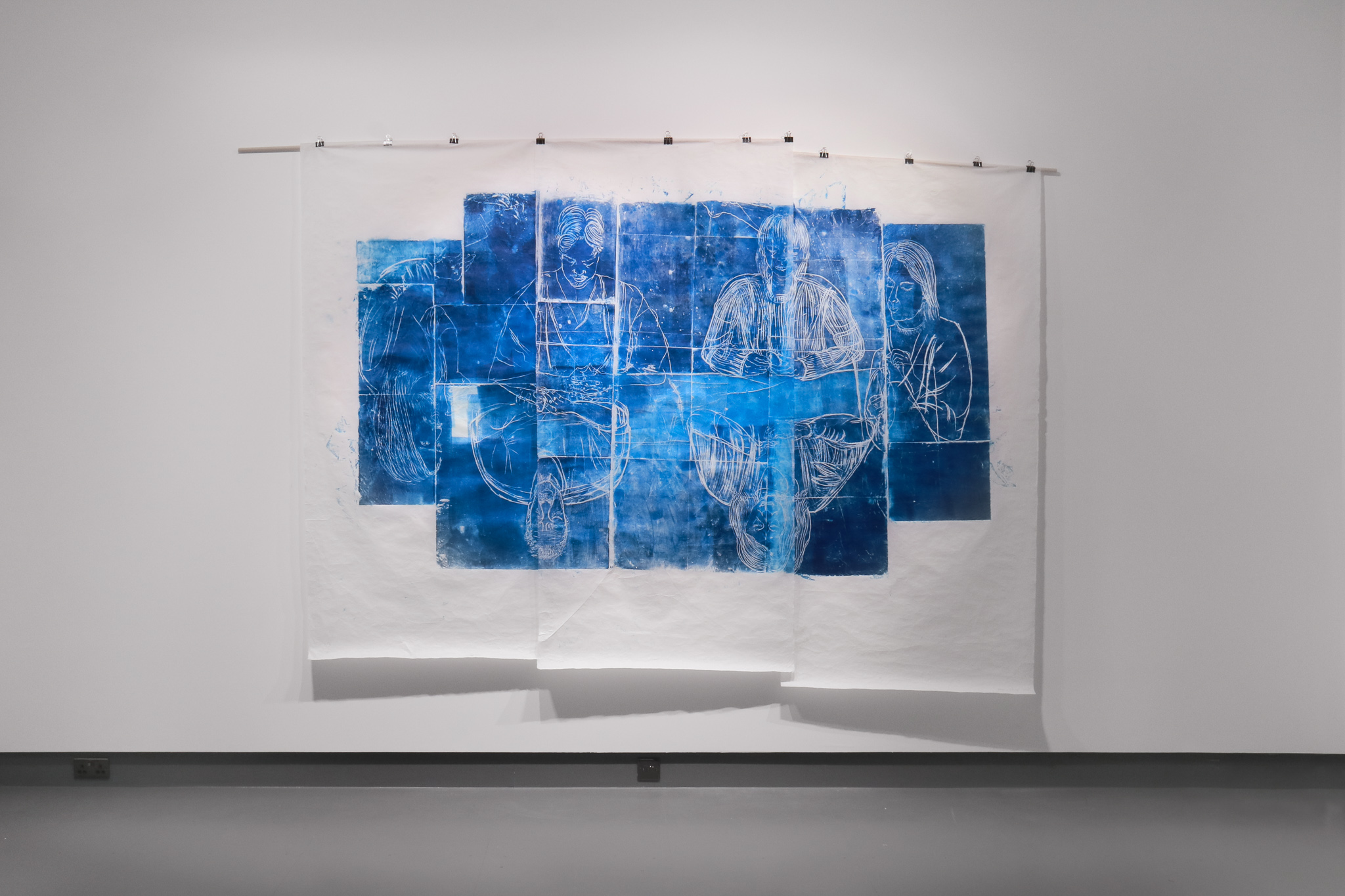 Holy Breakfast 297 x 169 cm 2020 limited print on Chinese paper