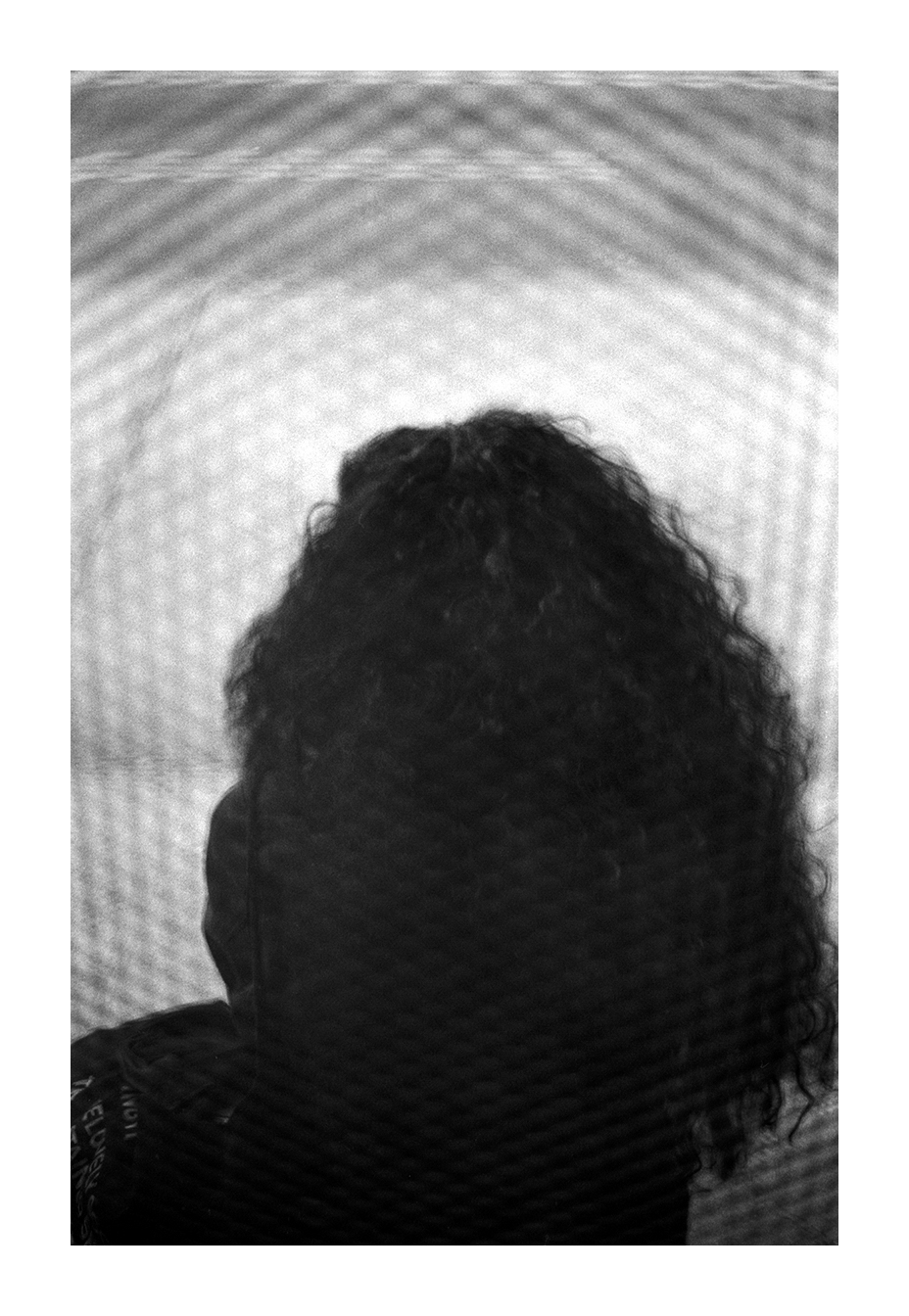 'WOMAN AT BUS STOP', SILVERLAKE (2018)