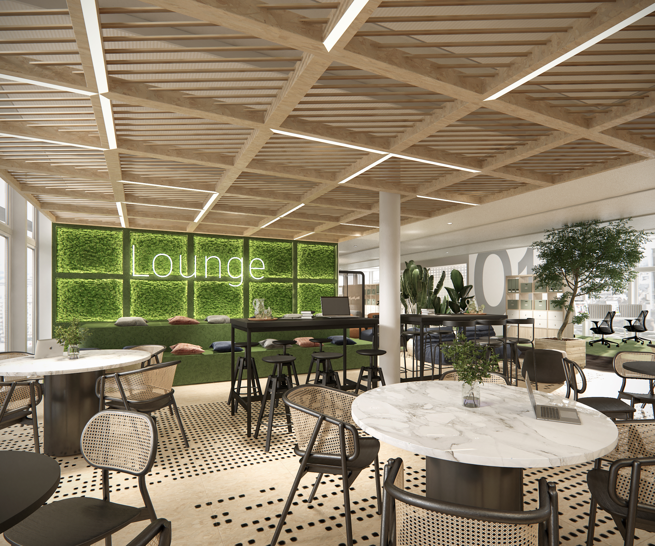 Rendering Bistro/Lounge 