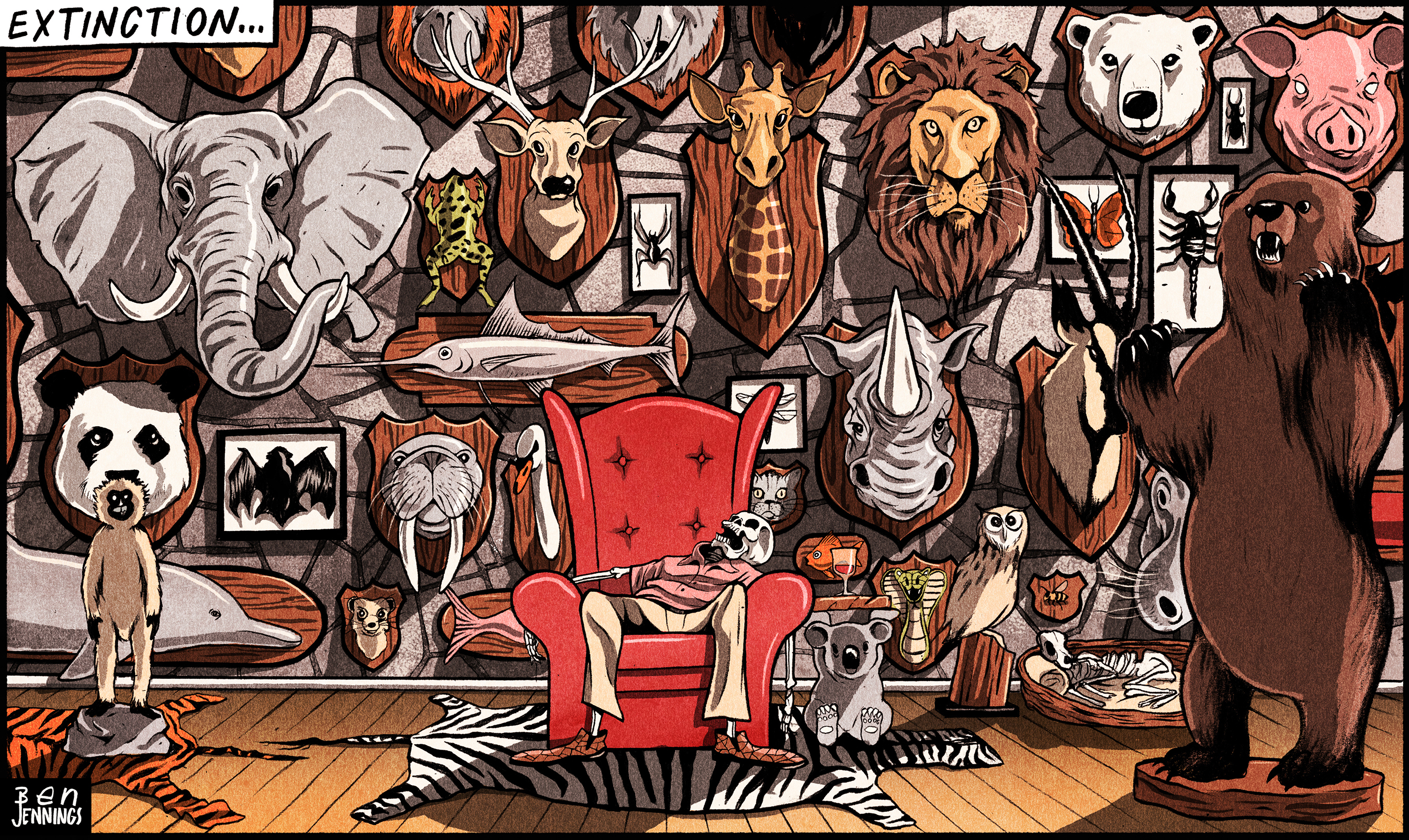 i Newspaper - 20.04.19 - Shortlisted for The European Cartoon of the Year Award 2020 (click image to purchase print)