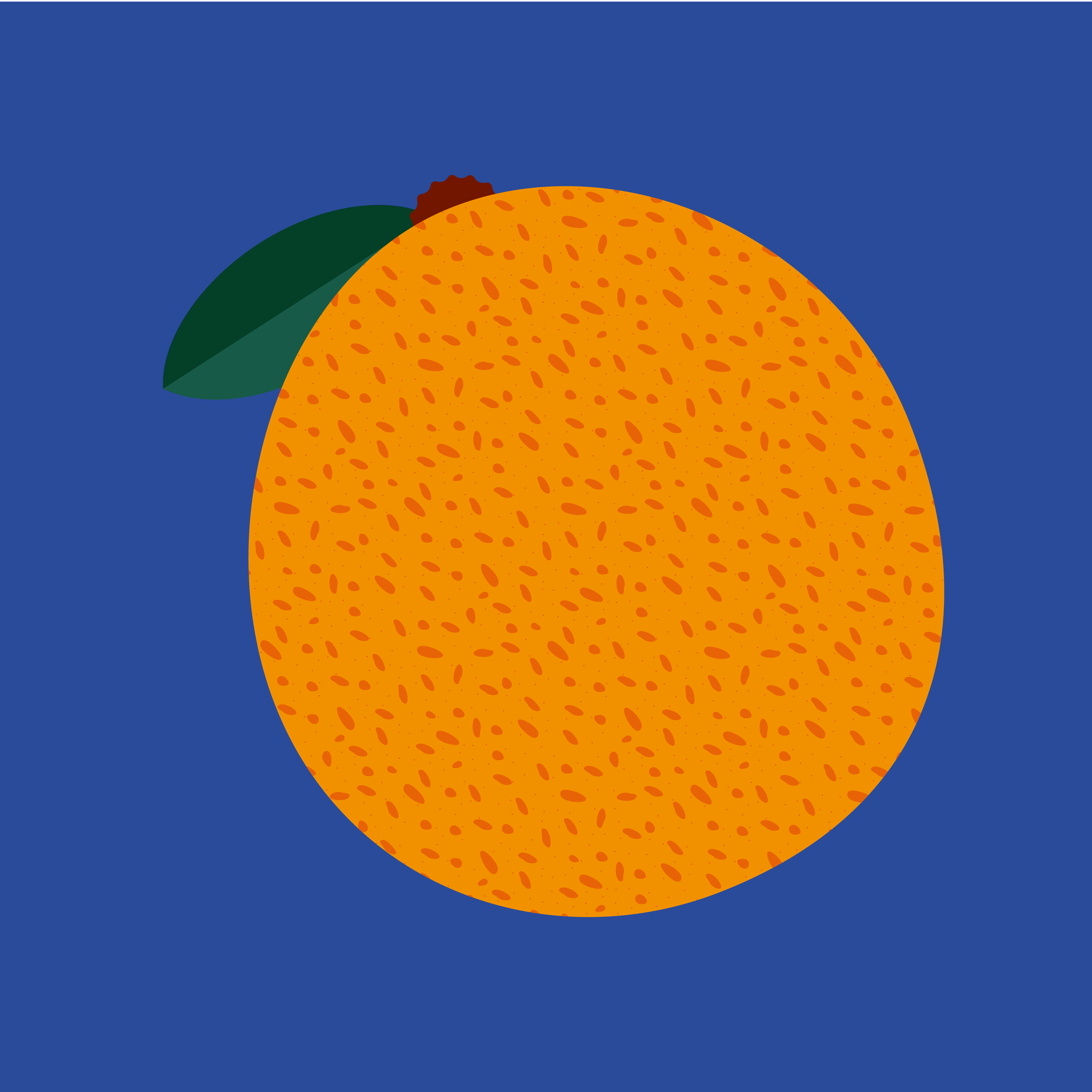 Orange series - Blue