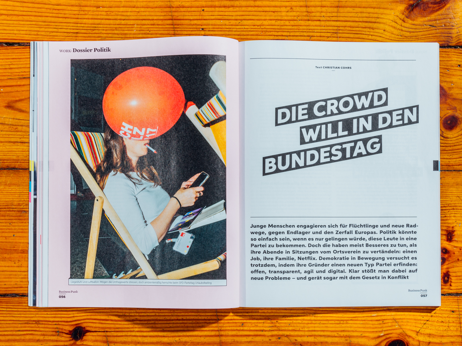 Business Punk / meine freie Strecke &uuml;ber Bundesparteitage bebildert "Dossier Politik" / August 2017