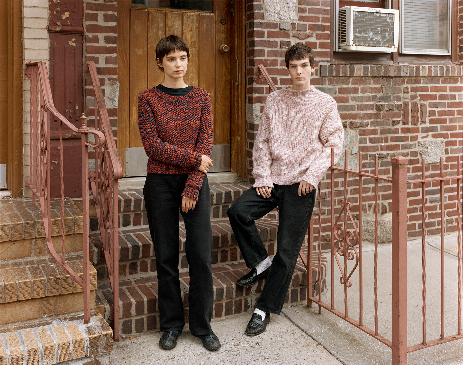 Mary and Hunter, 40 x 50", inkjet print, 2022