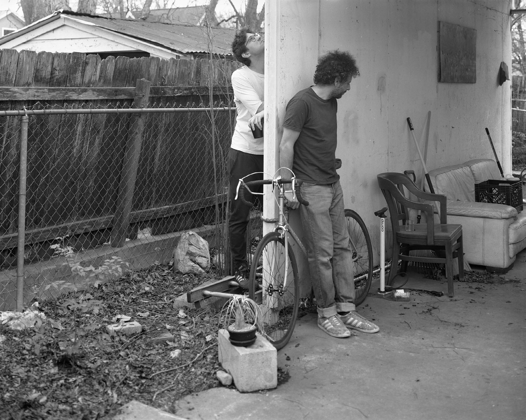 Alex and Ryan, 40 x 50 inches, inkjet print, 2021