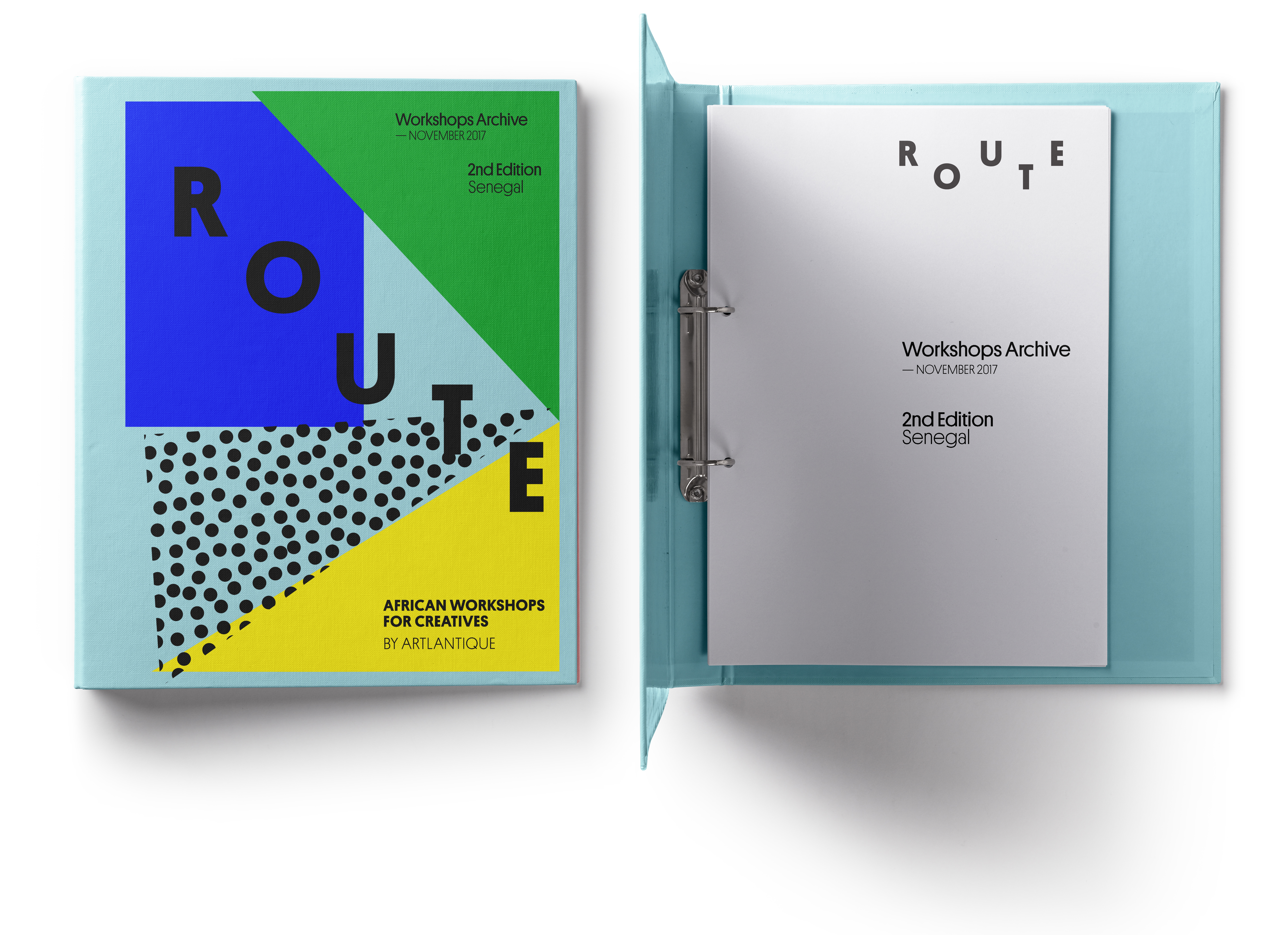 Route Artlantique Identity redesign. In collaboration with Eduardo Cortada and Joan Picanyol