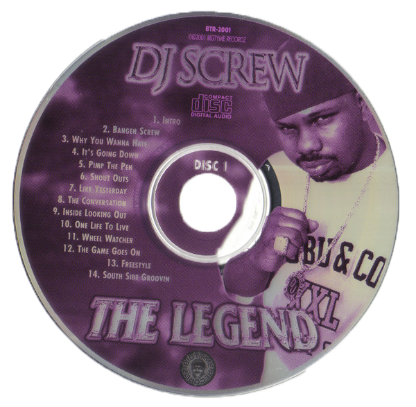 CD_01 DJ SCREW - (THE LEGEND -2001)