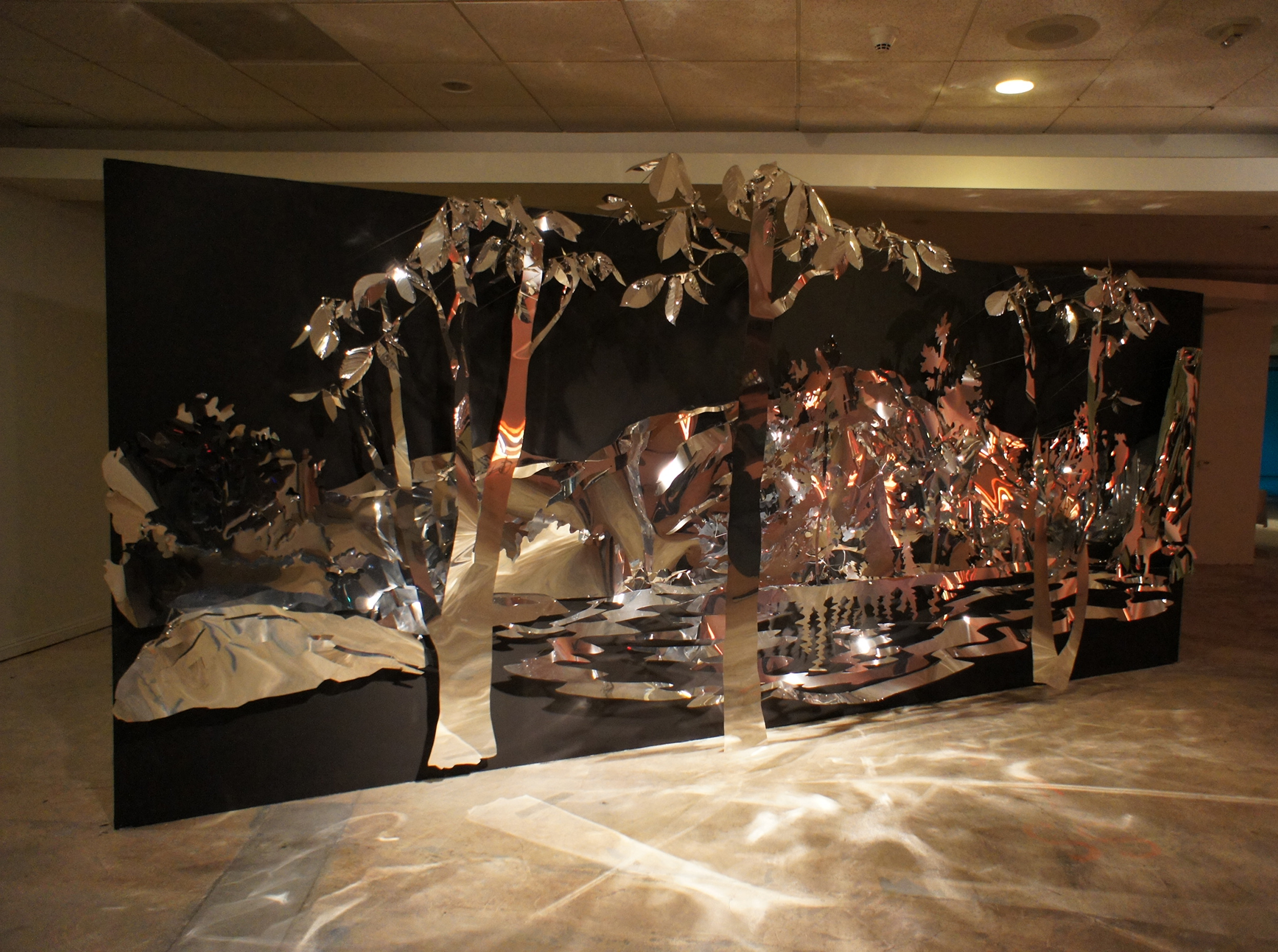 Mylar Forest by Jennifer Wolf, 2012