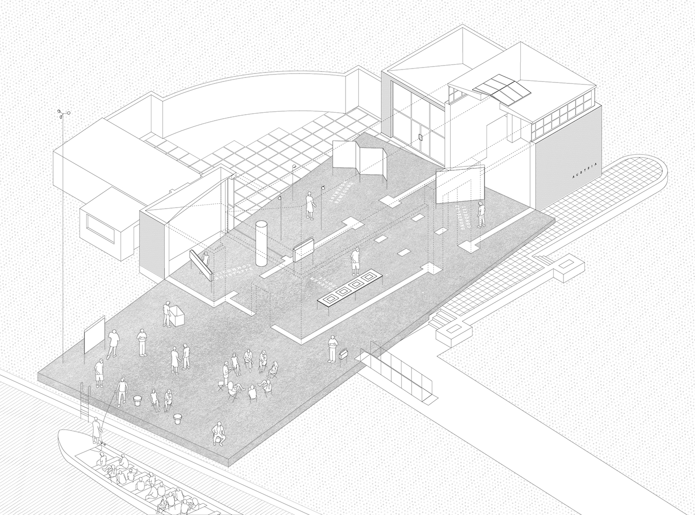 Port Austria – Austrian Pavilion, Architecture Exhibition La Biennale di Venezia 2020 2019 – Competition, Shortlisted project – Credits