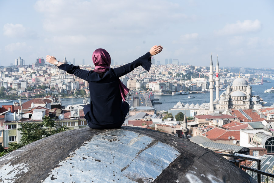 Apr&egrave;s le coup d'&eacute;tat, partout &agrave; Istanbul, les drapeaux ont fleuri.