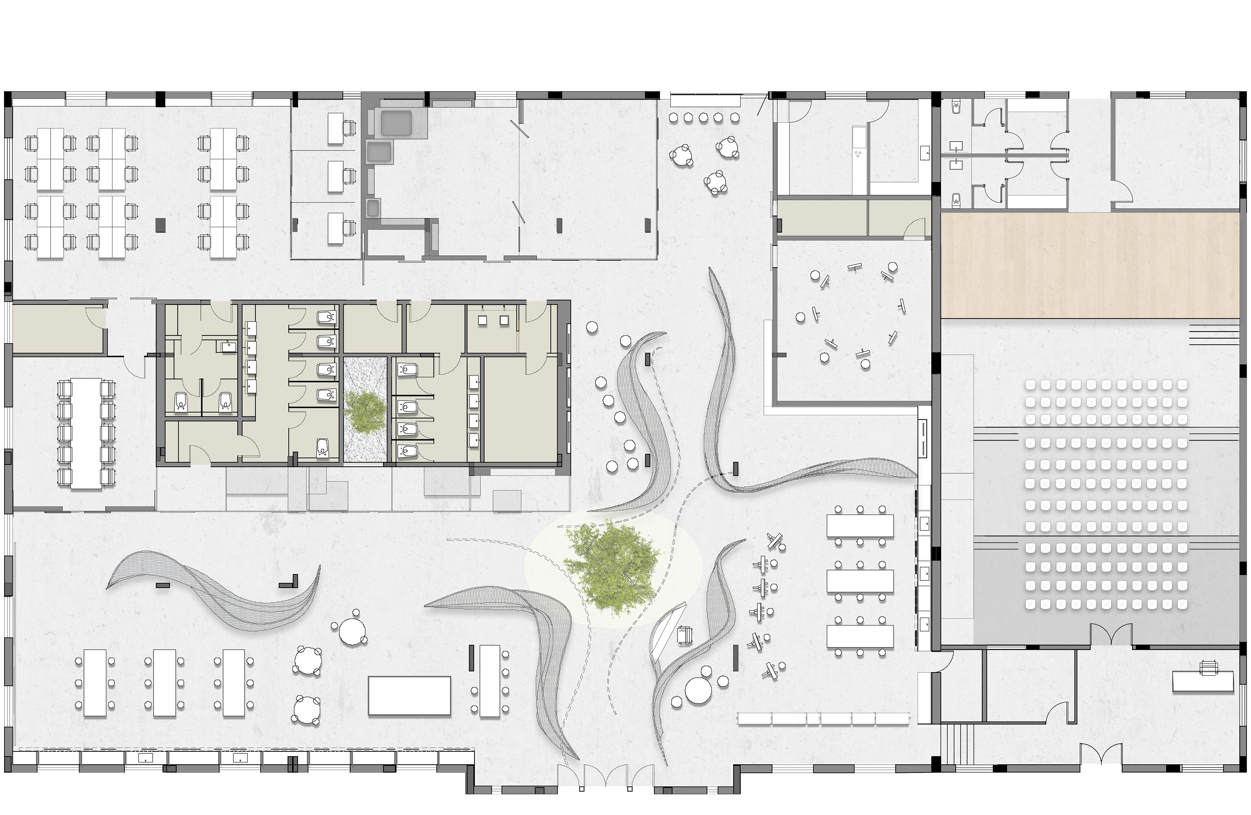 Proposed floor plan