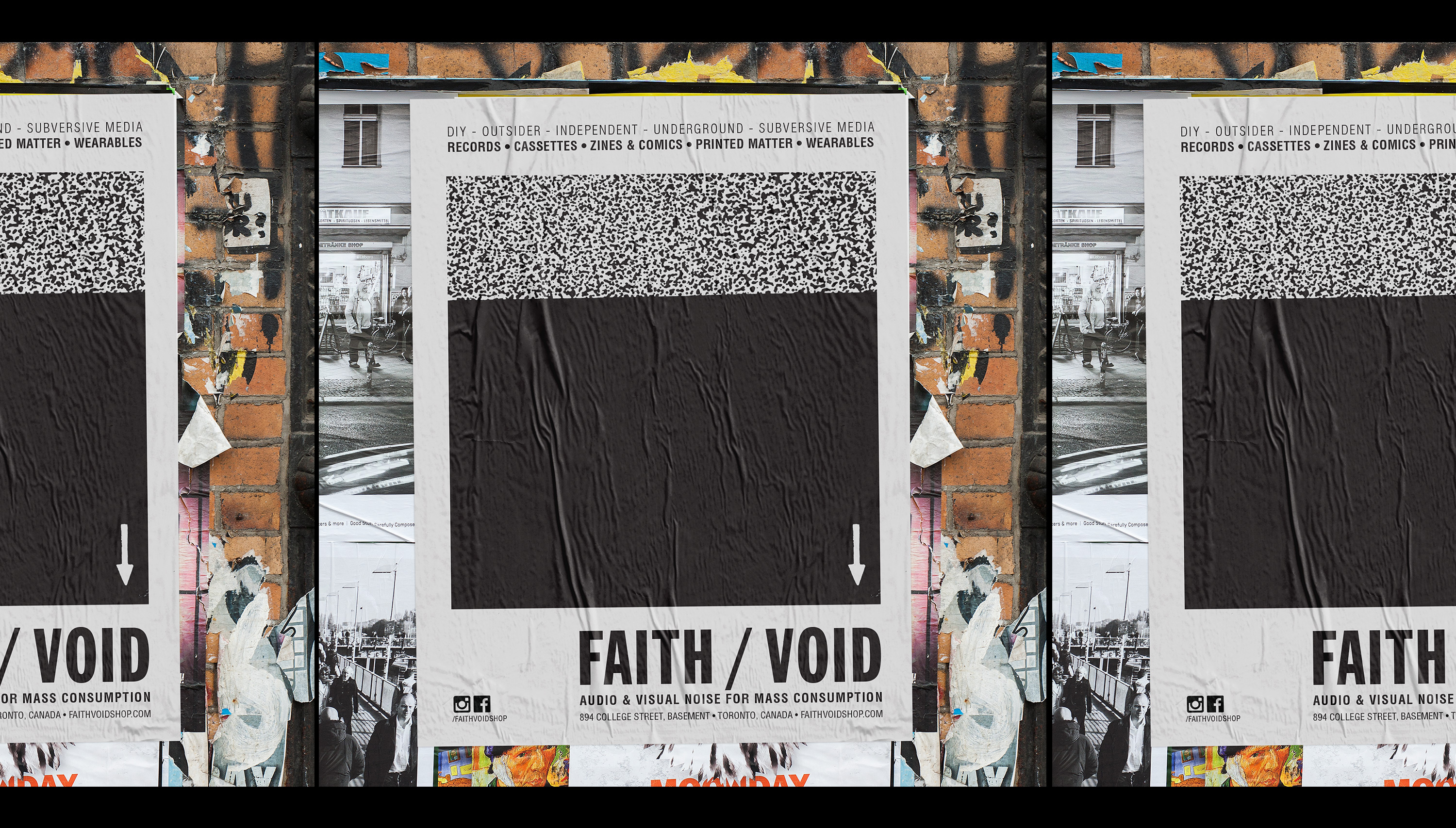 FAITH / VOID - Ryan Tong - Graphic Designer