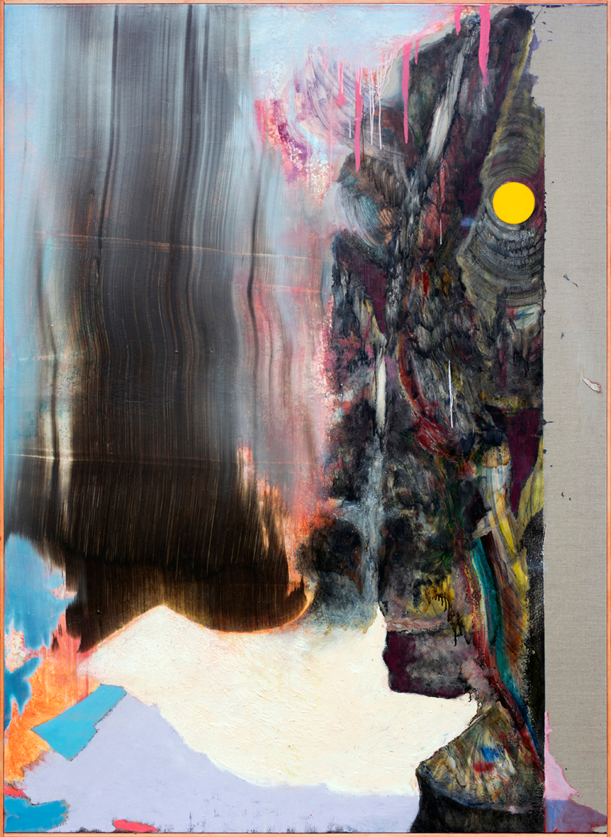 Clarity (let it ride), oil on linen, 200x135 cm, 2017