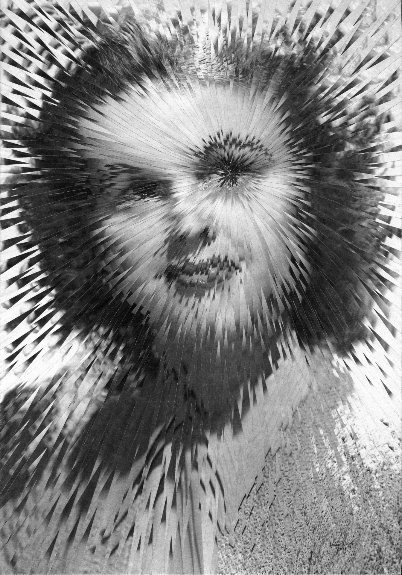 Exploding Judy Garland, 2011, 8.2 x 11.6 inches