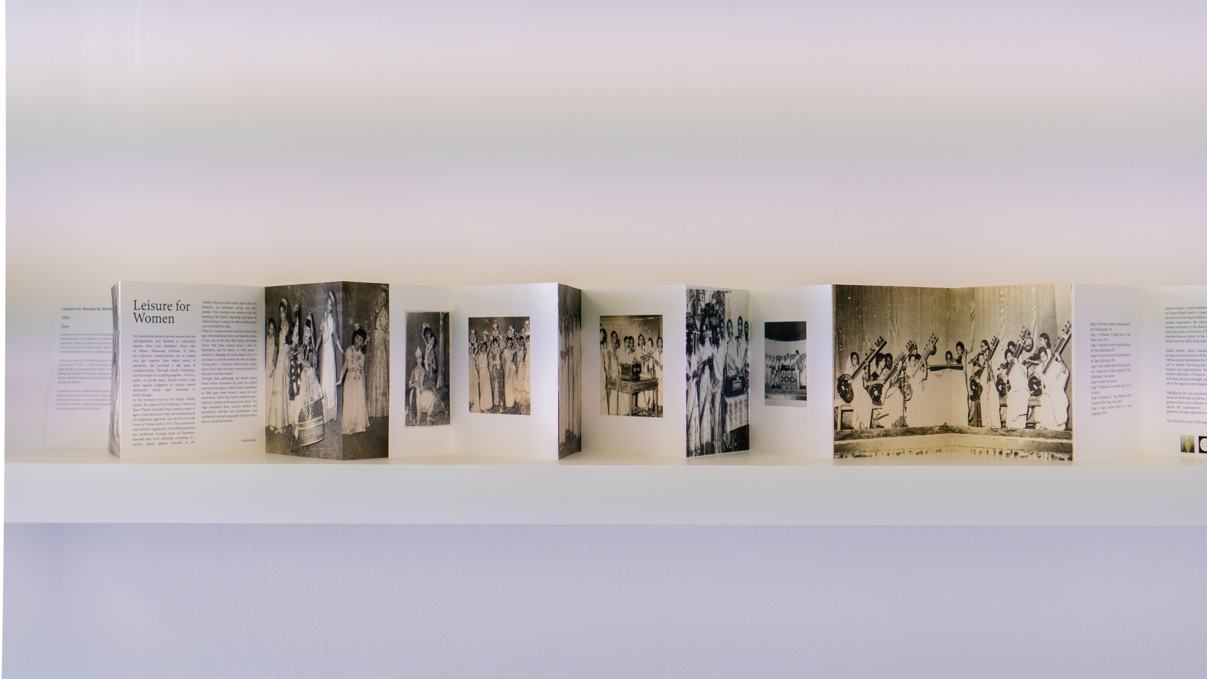 Leisure For Women - an extension of the Sisters of Tezpur exhibition