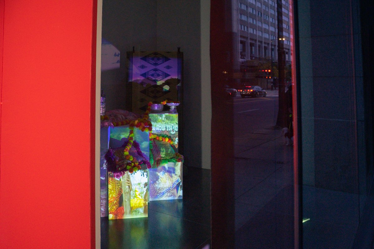 Losing My Religion, 2021. Installation view, Sutures, Minnesota Museum of American Art, St Paul, 2022. Photo by Nicole Thomas. © Sopheak Sam