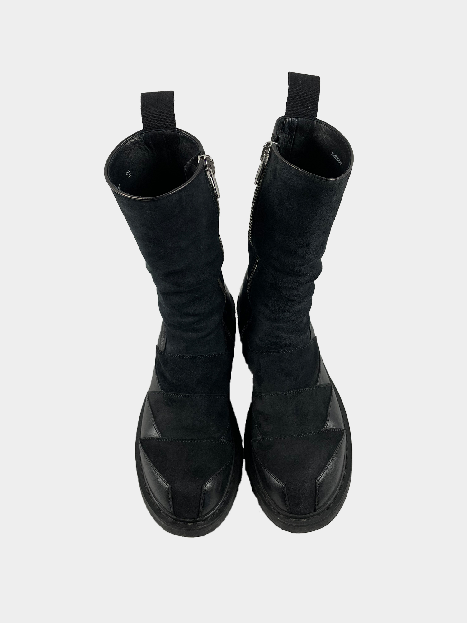 rick owens suede boots