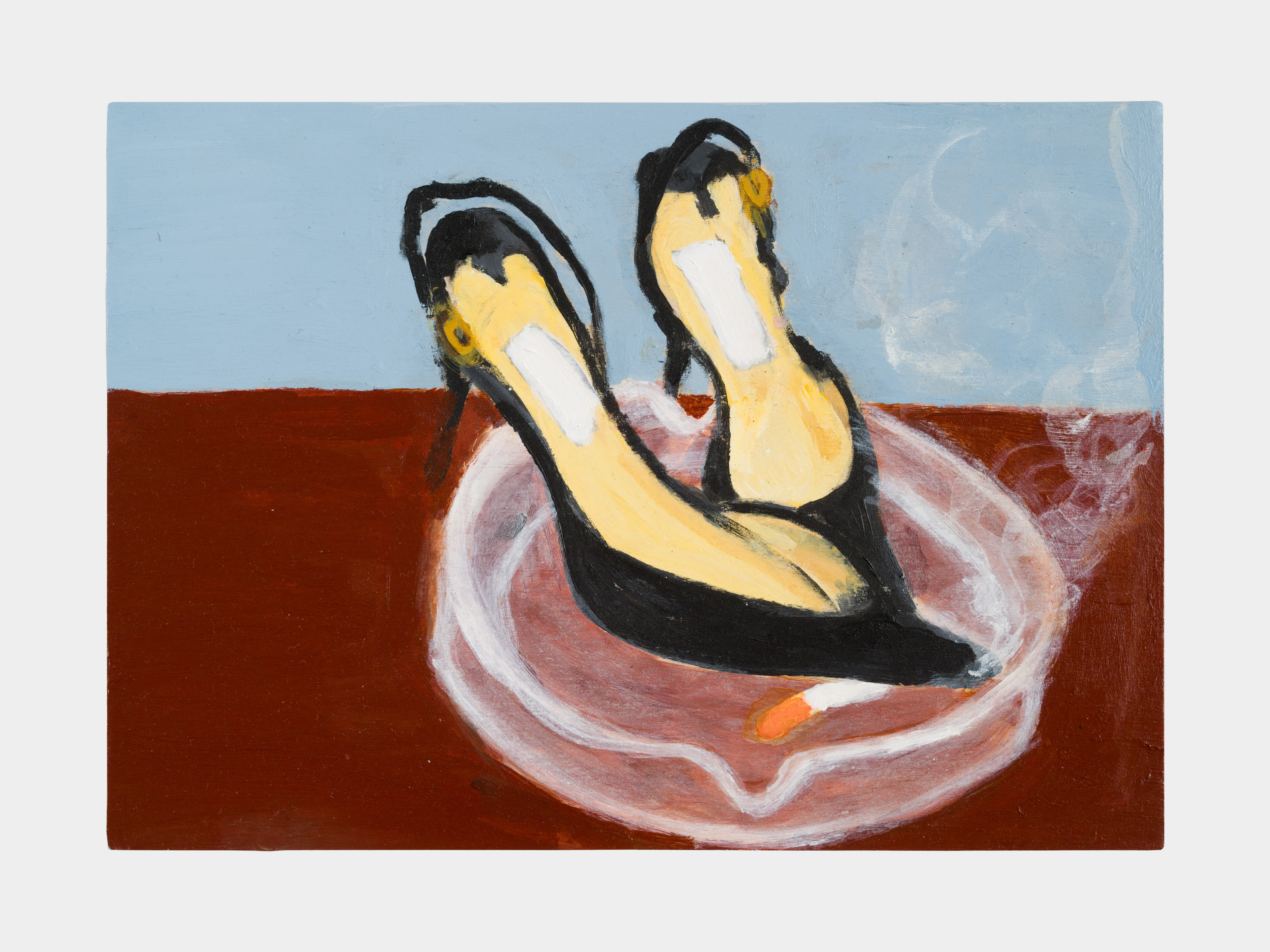 Chance Would Be A Fine Thing - Acrylic on wood board - 30cm by 20cm -￡400 (sold)