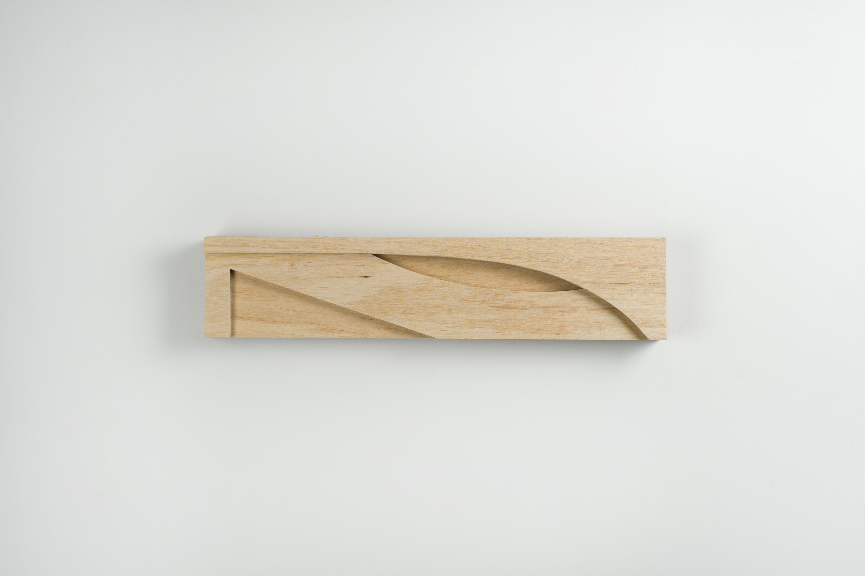 도시풍경(Seoul - Suwon) 6-1, 2025, 합판, 목공용 접착제, 50 x 11 x 4.5 cm