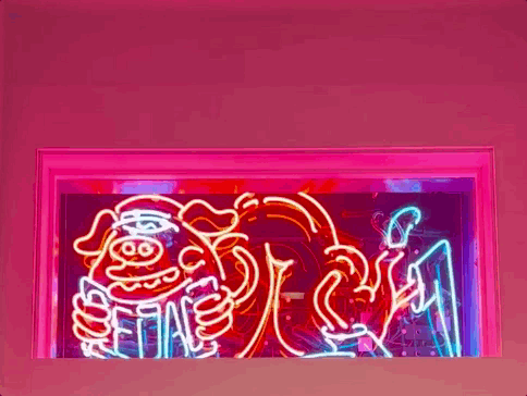 Bookworm Neon