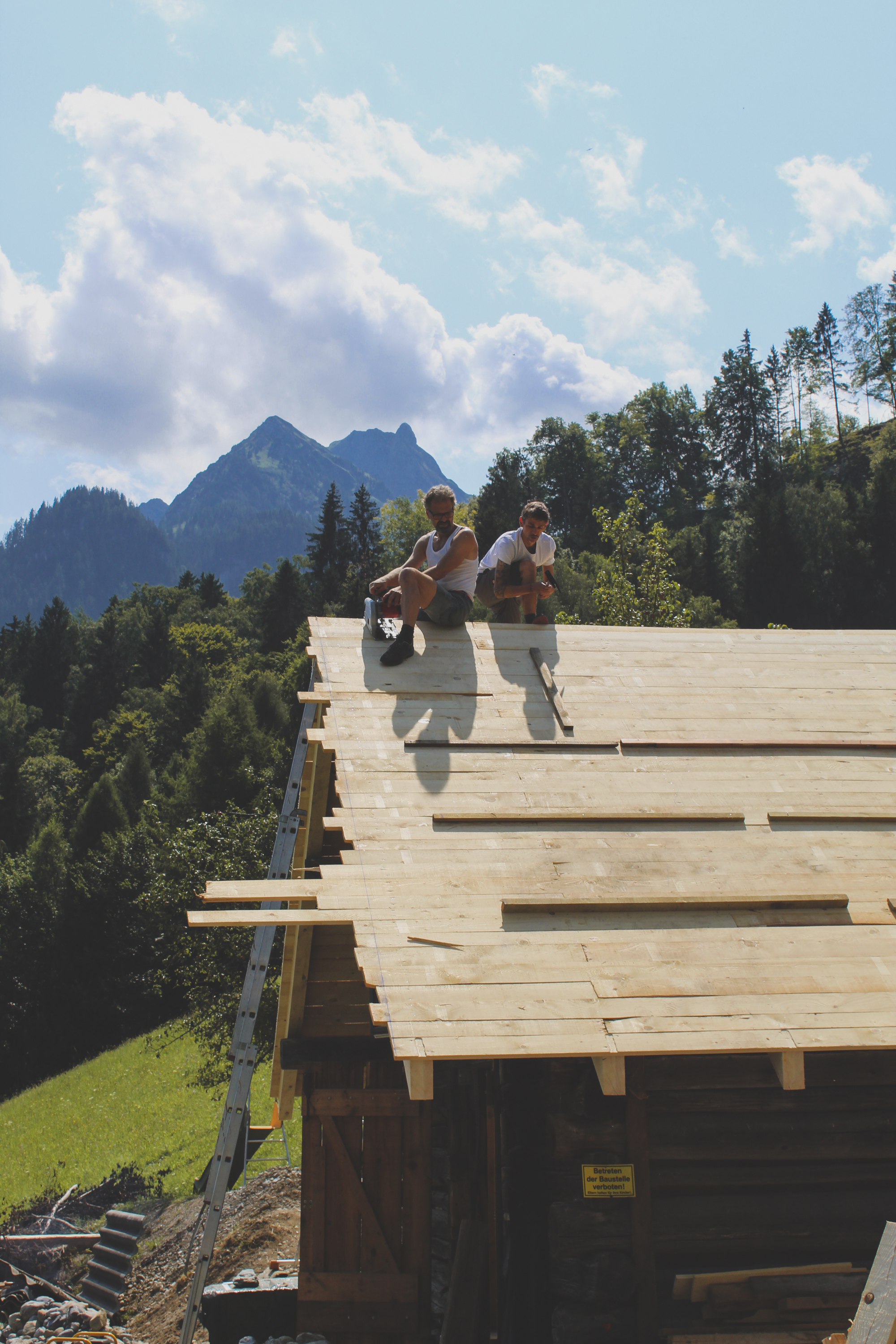 UMBAU DER KR&Auml;UTERWERKSTATT