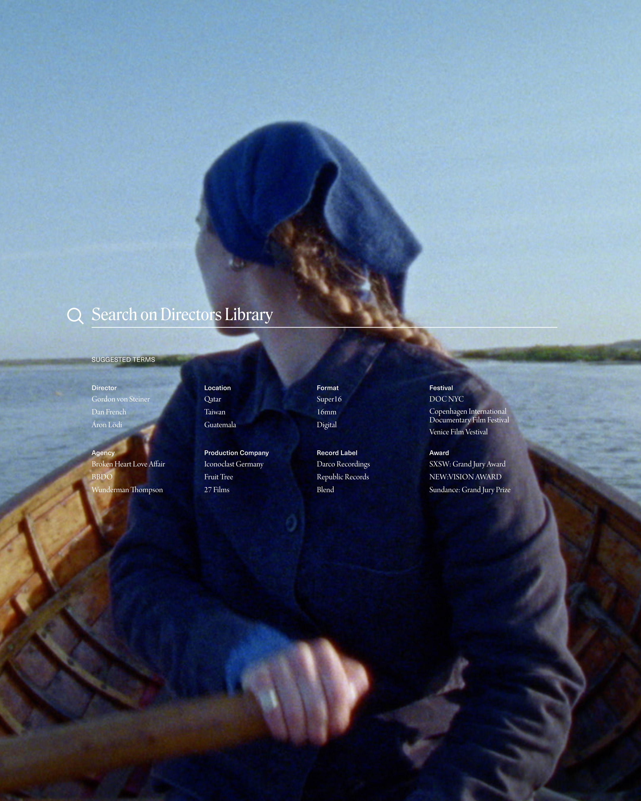 Editorial Platform, Directors Library, 2024