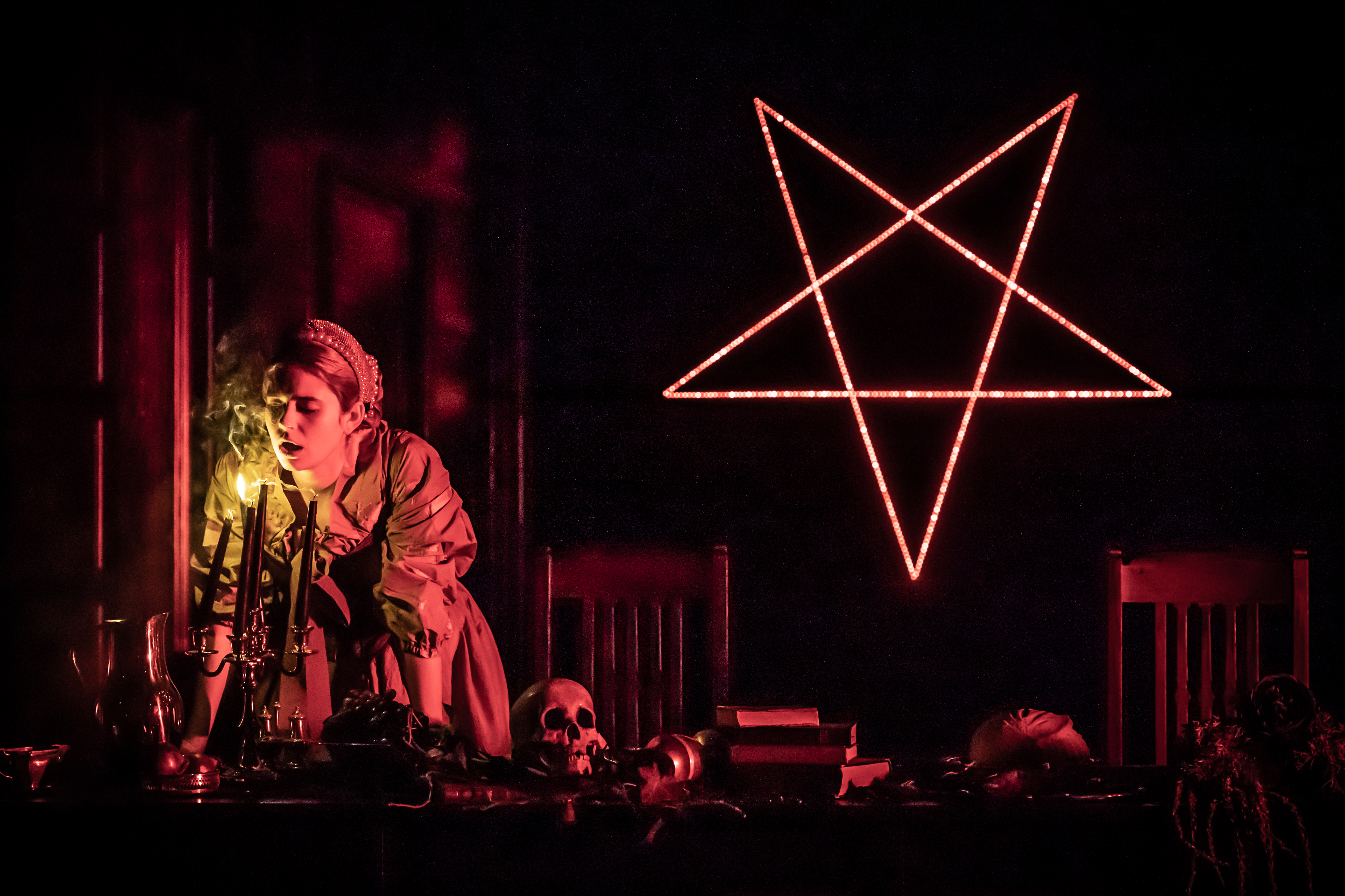 Women, Beware The Devil, Almeida Theatre, Photograph by Marc Brenner