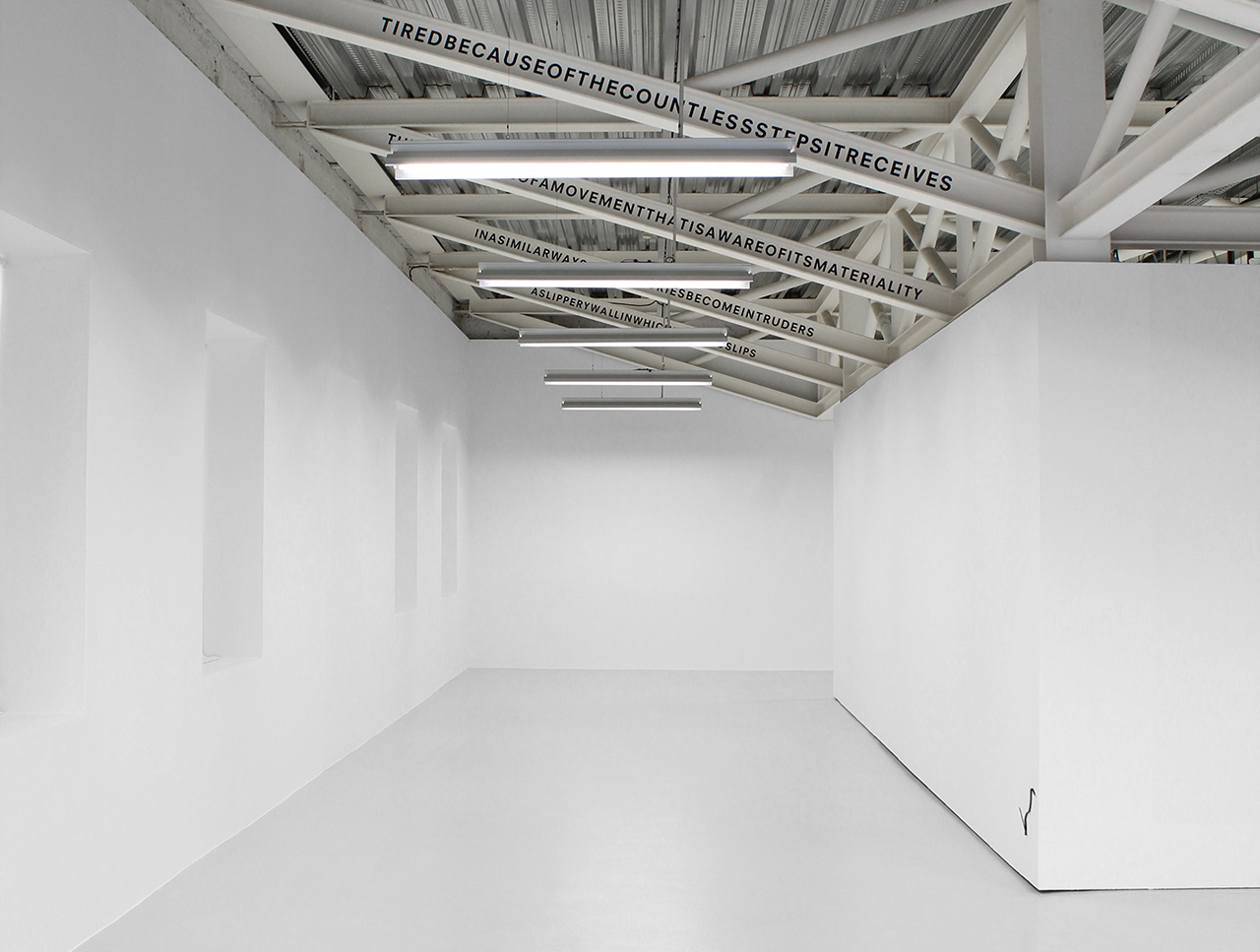 Part of the installation views of “"We feel untied, but why?". Solo exhibition curated by Sonia Fernández Pan at Centro Párraga, Murcia. 2018.