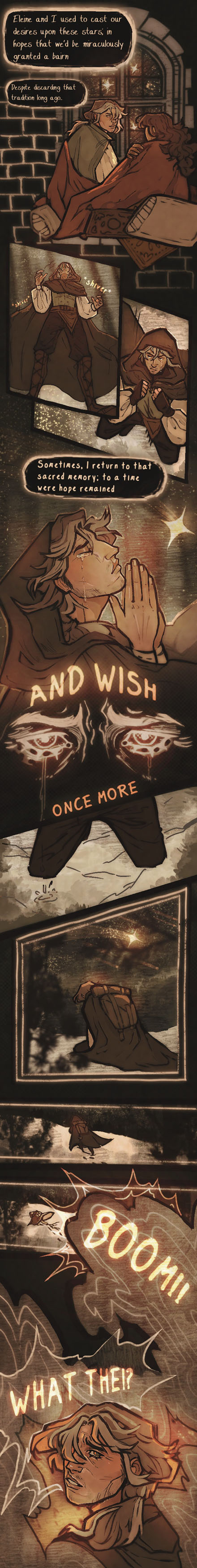 Hiraeth  Digital Illustration, 7&rdquo; x 69&rdquo; , 2022