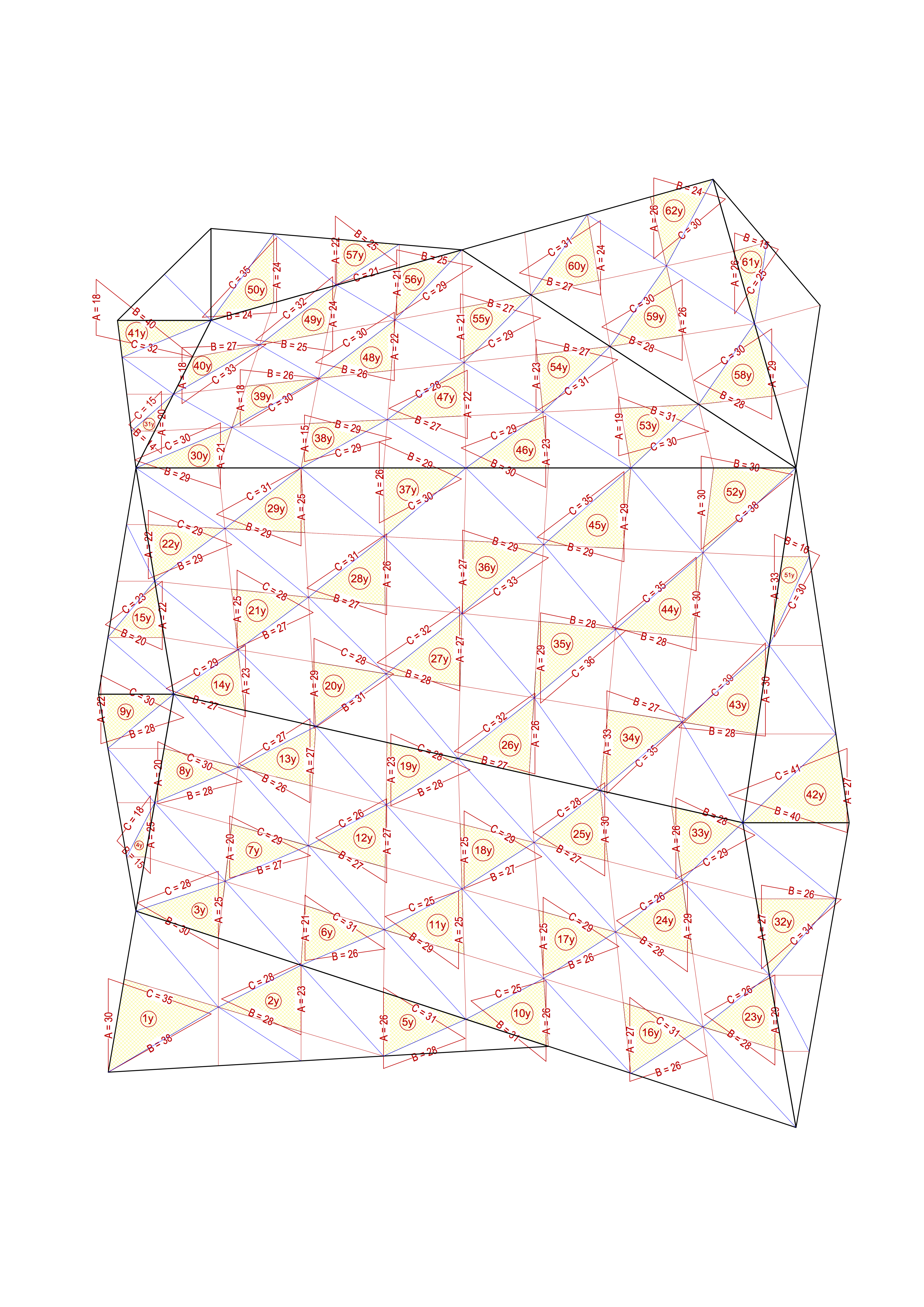 'manta, yellow', giclee print on paper, 20x30cm