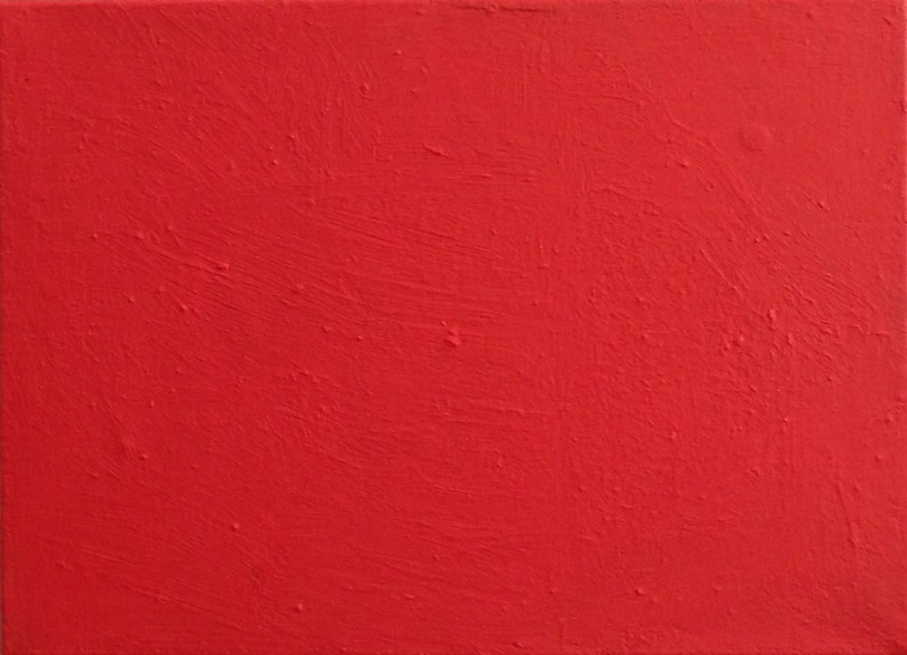 Sans titre (rouge), 24 x 33 cm, 2016
