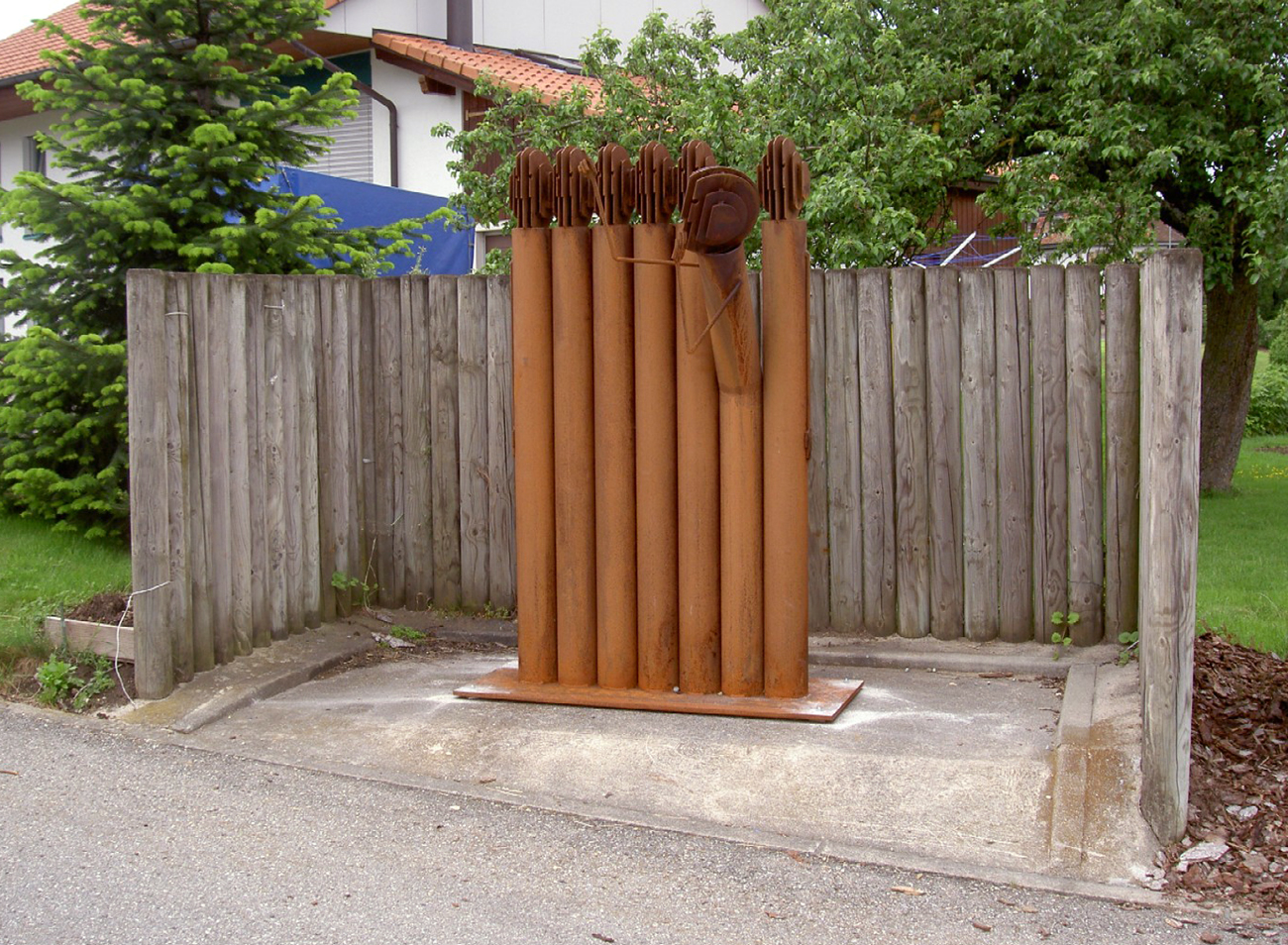 Keinheit, Sentier des sculptures (Ependes)