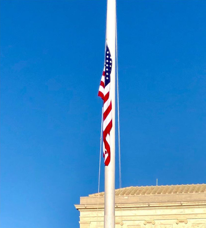 RBG/RIP / Supreme Court of the United States / September 21, 2020 / Photo: Kendall Dorman @wdarchitects