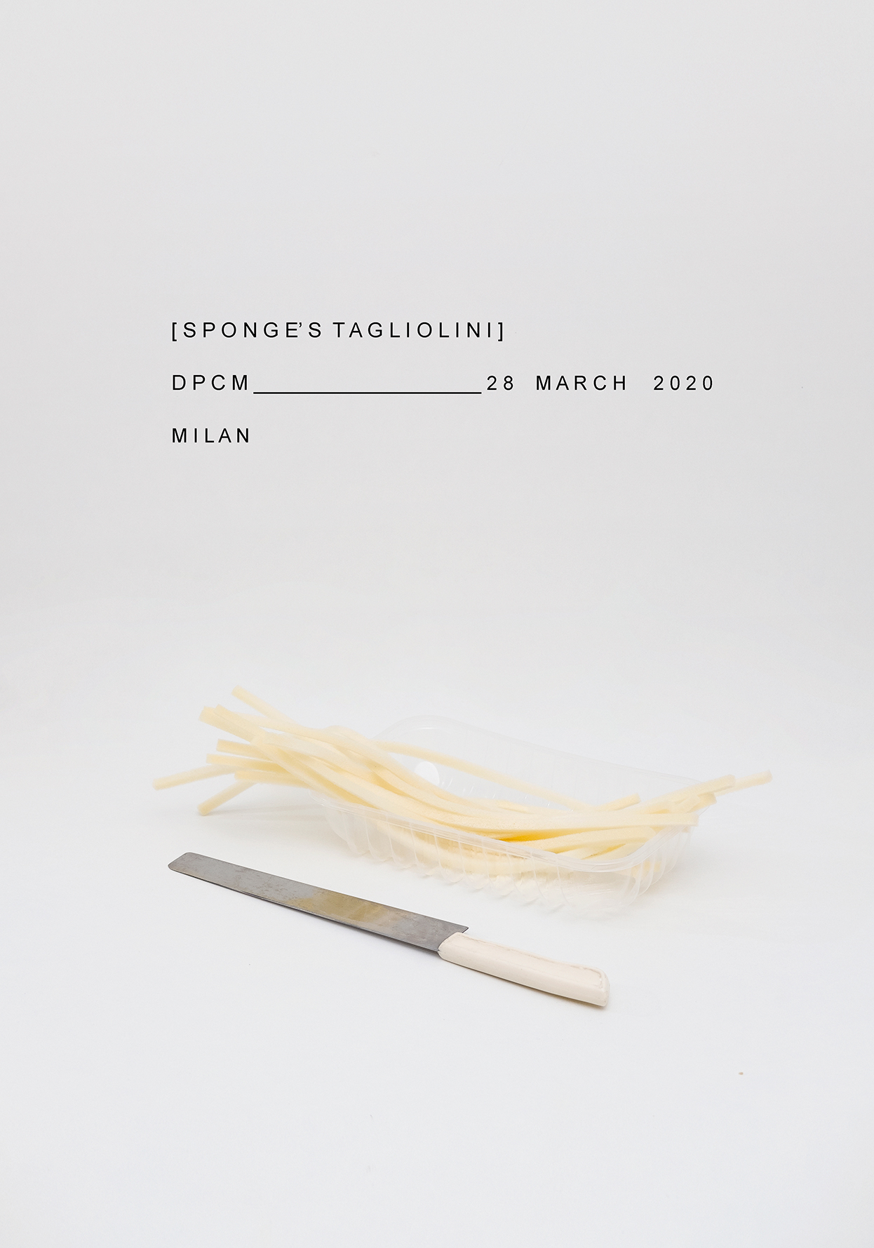 Sponge Tagliolini