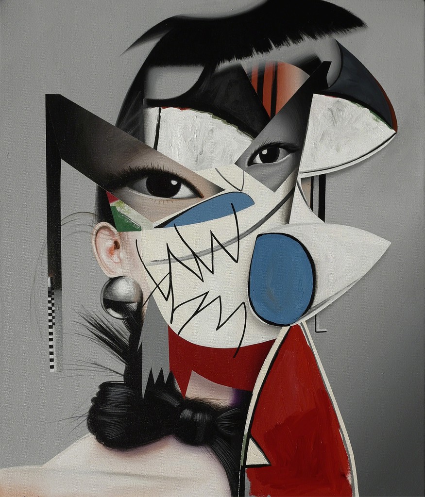 1947, 2018 Acrylic on canvas 24 x 20" 61 x 50.8cm