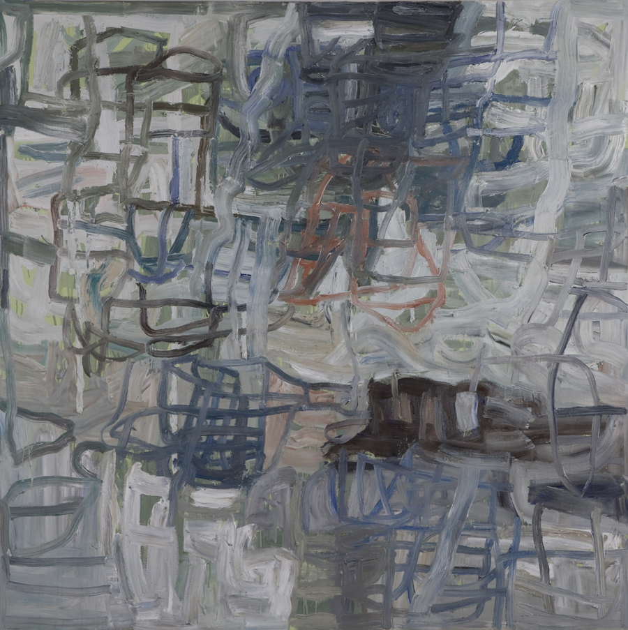 October, 2011, oil on canvas, 60x60 in