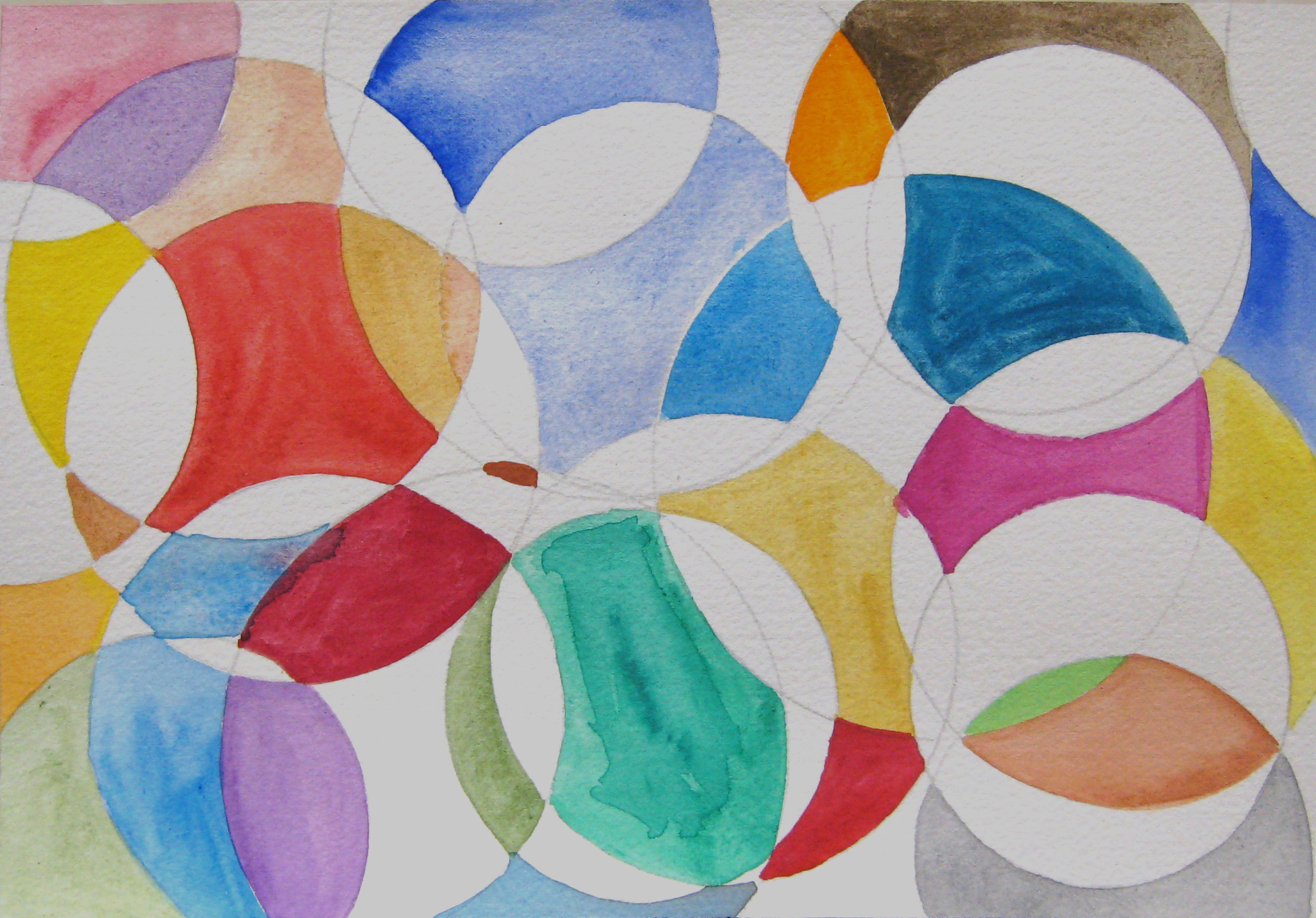 Sin t&iacute;tulo, 2010. Acuarela y l&aacute;piz sobre papel, 17 x 25 cm.