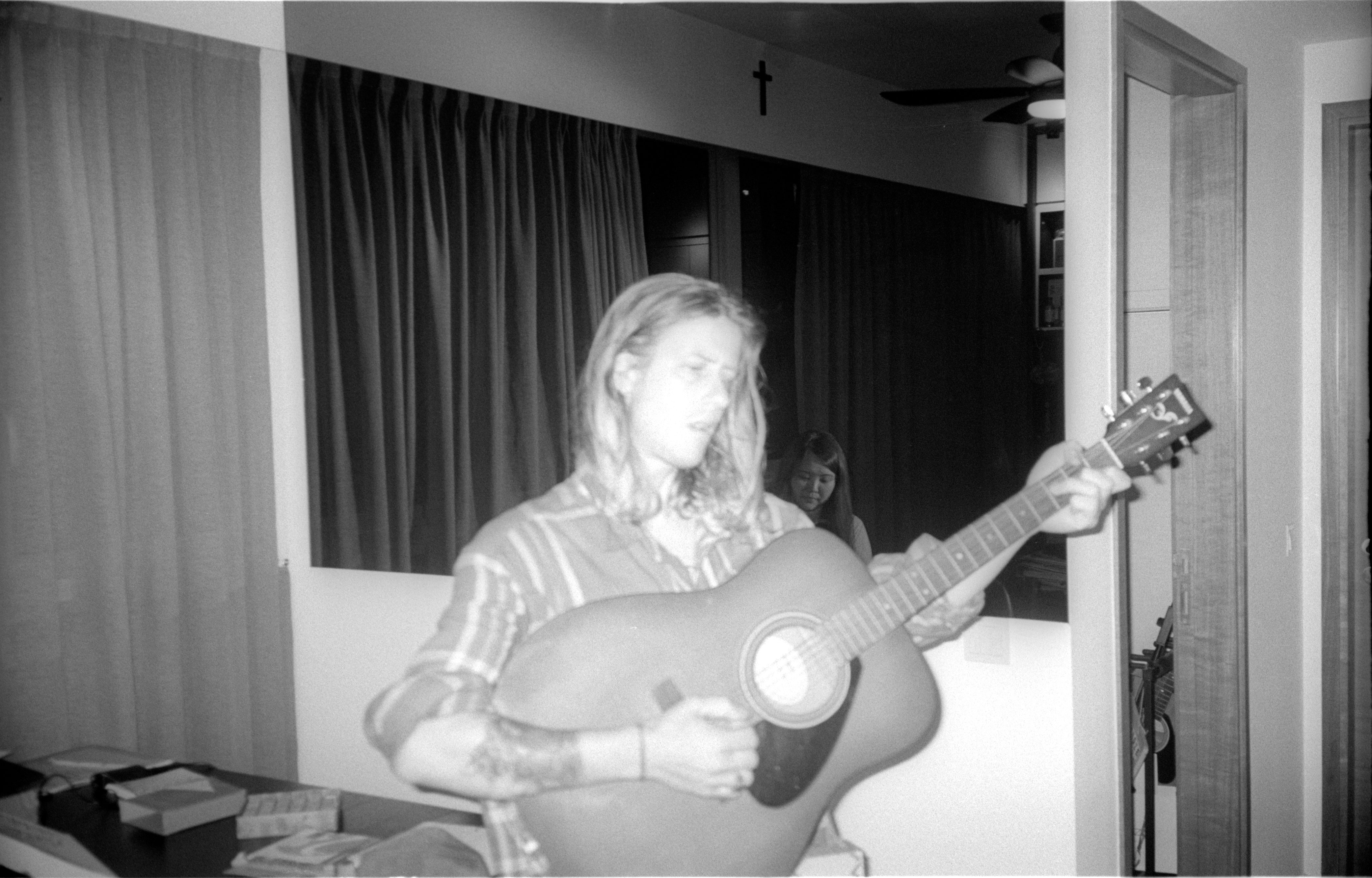 At Carol and Jansom's apartment, Singapore 2017.
