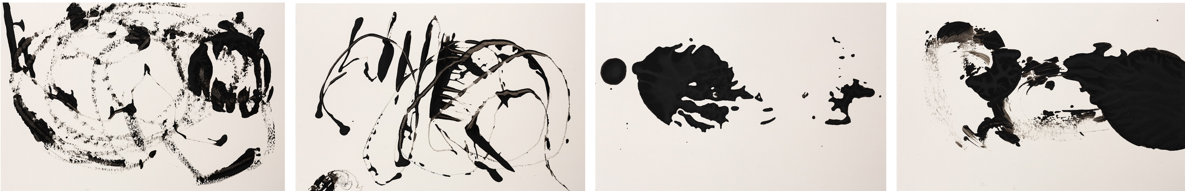 für William KentridgeAcryl auf Kartonje ca. 22 x 29 cm