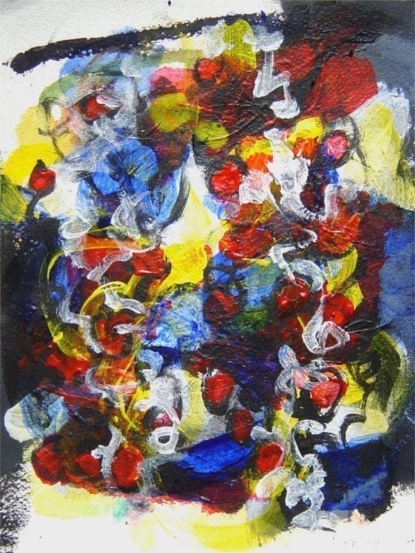 Arch 1977-2009ink/acrylic/paper 9x12”