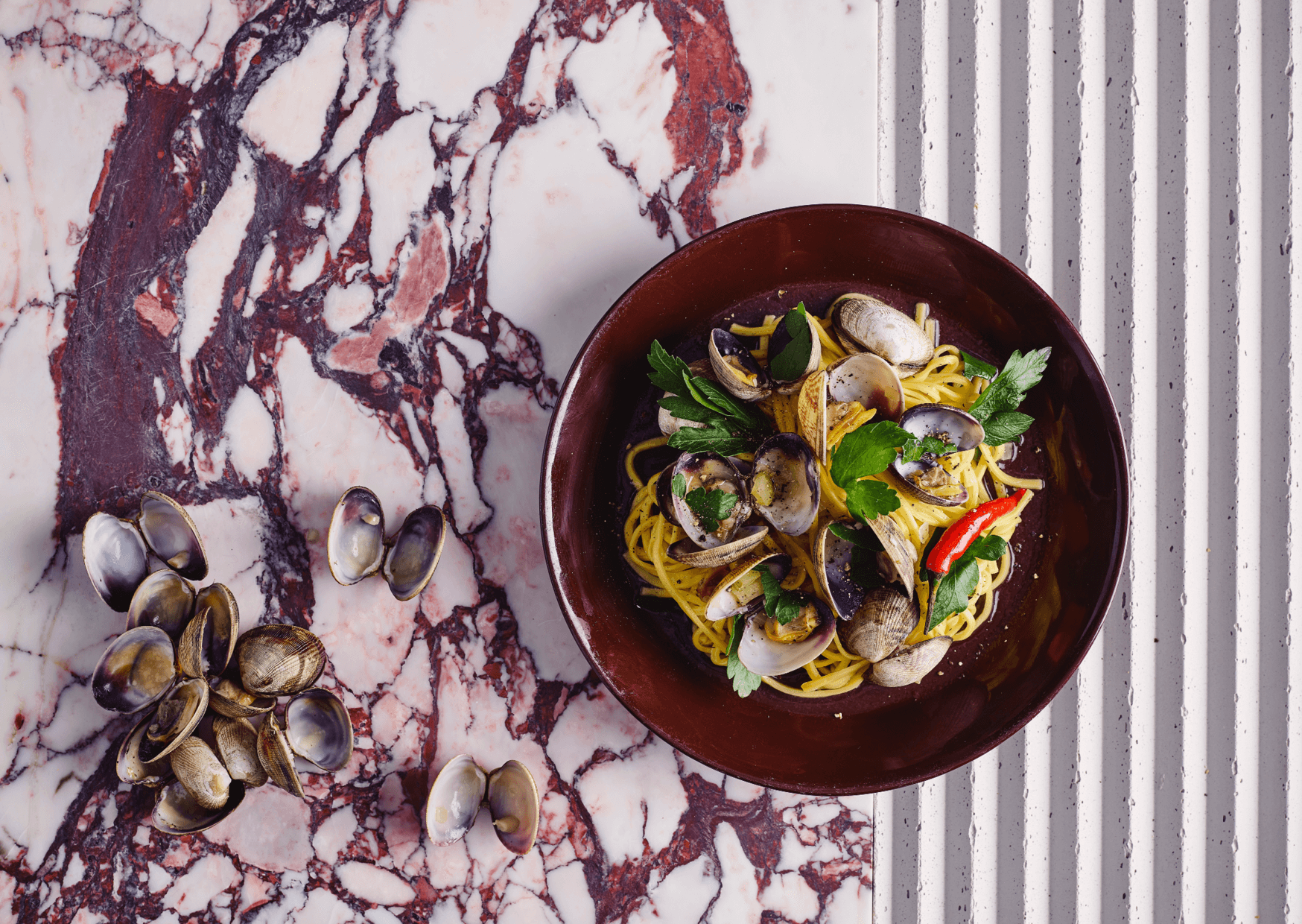 Spaghetti alle vongole à la Bruno