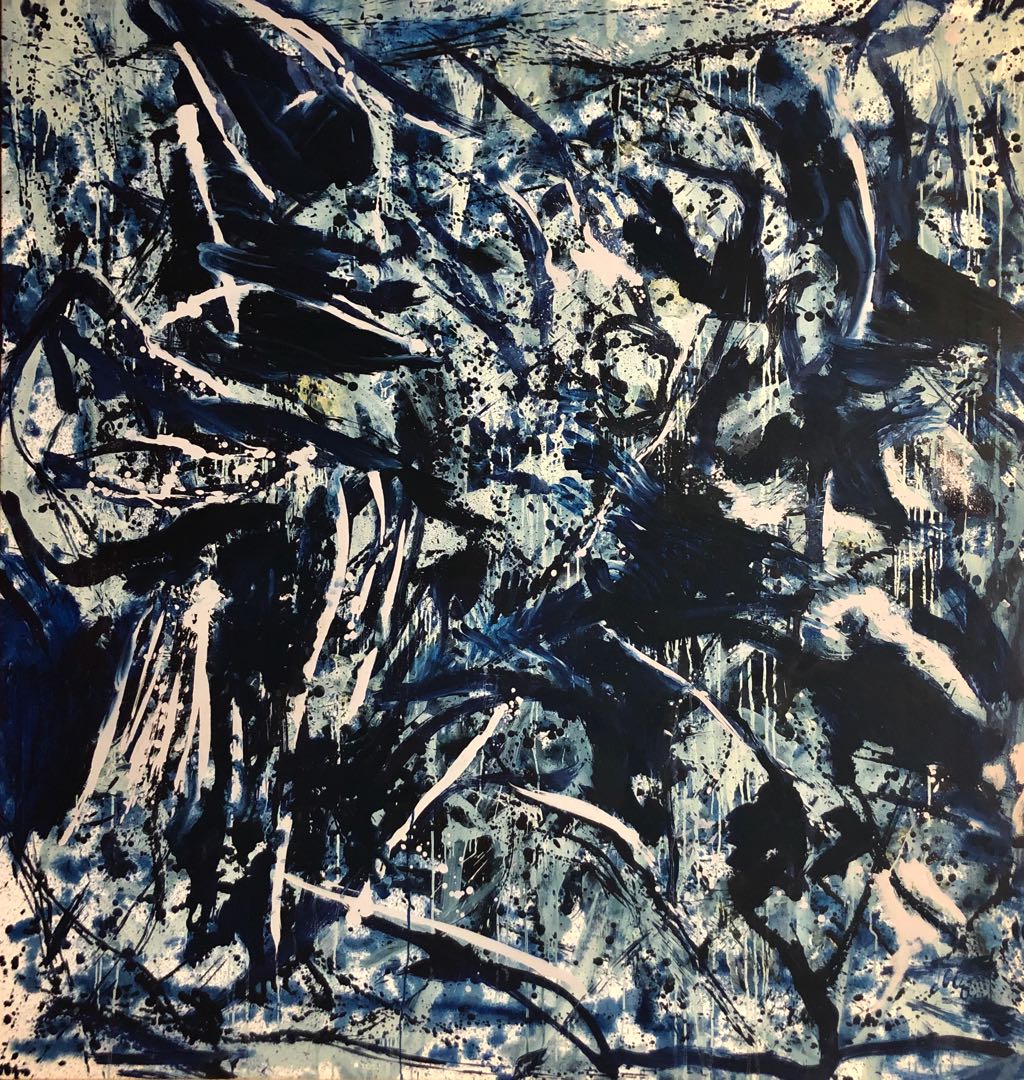 The North Sea 2020 Oil on canvas 200x190 cm