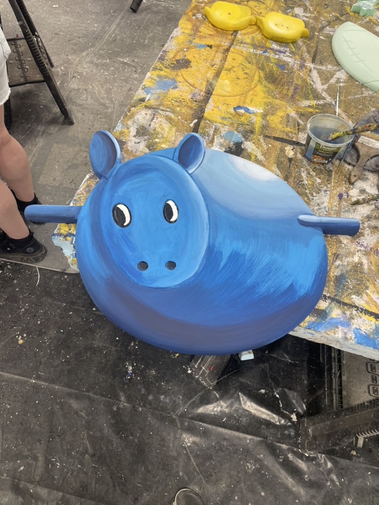 Finished hippo